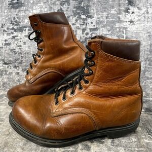 Vtg Red Wing Men 10.5 EE 1217 Birch Yellow Leather Distressed Boots Heritage